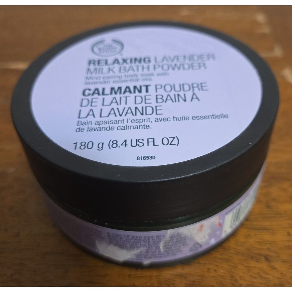 The Body Shop Milk Bath Powder Relaxing Lavender